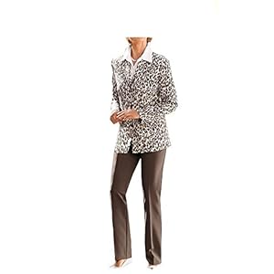 Unbekannt Broekpak Taupe-Cream Gr. 52, Gr. 54 0512039915