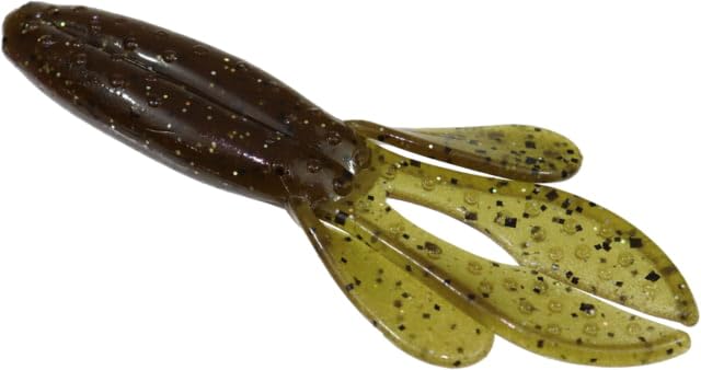 Appâts créatures Zoom Z-Hog en lot de 8 leurres vert citrouille magique de 10,2 cm