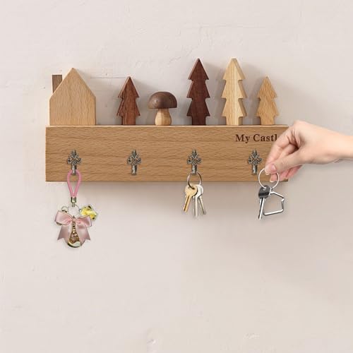 Image of Push Pin Picture Hooks, 20pcs Push Pin Hangers, Thumb Tacks for Hanging, Bulletin Board Hooks, Zinc Alloy Pin Photo Frame Hooks for Picture,Canvas,Office,Clock,Mirror,etc. (Bronze)