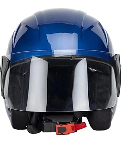 Tiger-ONE Open FACE Helmet [ Size : M ] Motorbike Helmet, High Impact Shell, Neno, ISI : Approved..