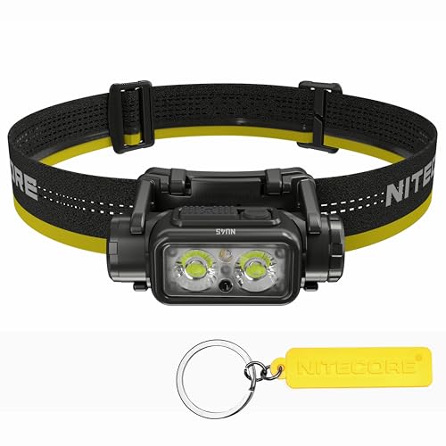 Nitecore NU45 1700 Lumen Lightweight Headlamp 4000mAh Battery USB-C Rechargeable Headlight Tag
