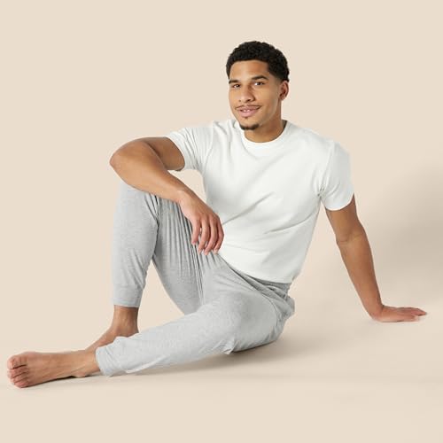 Image of Amazon Essentials Women's Soft Lightweight Knit Cotton Blend Jogger Pajama Pants