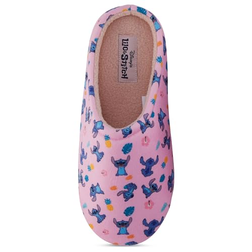 Disney Ladies Lilo and Stitch Clog Slippers - Ladies Classic Lilo and Stitch Slip On Clog Slippers Soft House Slippers3