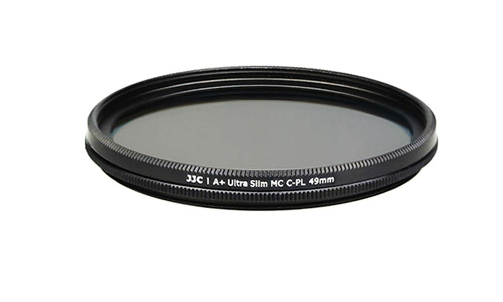 JJC F-CPL49 Cpl Circular Polarizer Ultra Slim Filter for Camera DSLR Lens- 49mm