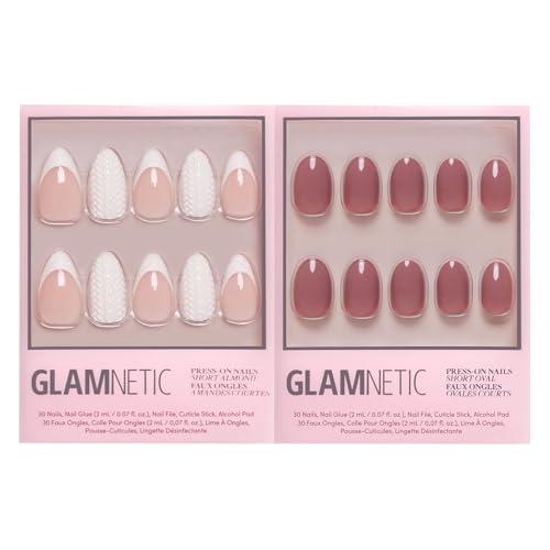 Glamnetic Press-On Nails Bundle - Sweater Weather & Fall Mauve