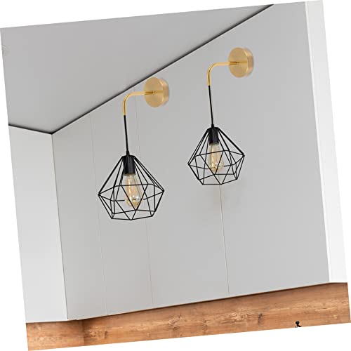 Accessoires pour appliques en fer forgé DOITOOL avec support de lampe murale - 6