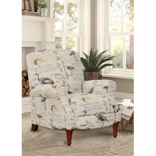 Sillón Plegable Marfil con Tela y Estructura Madera miniatura 2