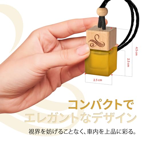 Image of Inspired by One Million Car Air Freshener for Men | Long Lasting Luxury Diffuser | Automotive Scent Perfume | Vent Clip Auto Air Freshener | Odor Eliminator Technology | Masculine Diffuser Scents 8ml