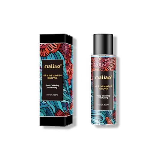 Maliao Lip & Eye Makeup Remover Deep Cleansing & Moisturizing | Gentle & Effective Removal | Hydrating Formula | Long-Lasting Freshness | Non-Irritating & Nourishing | Ideal for Sensitive Skin, 100ml