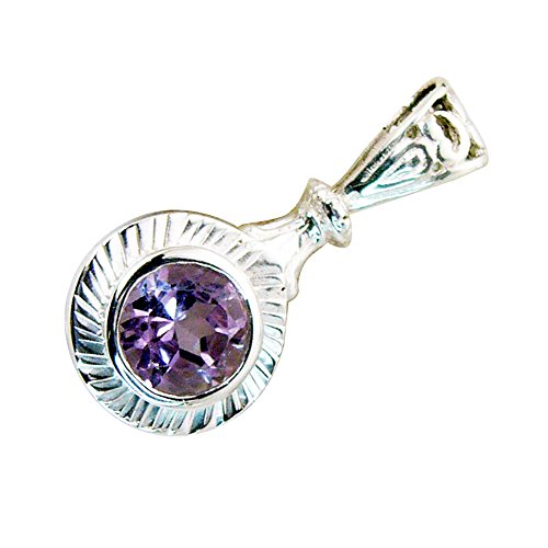 Collier améthyste argent sterling véritable anti-ternissement pour femme