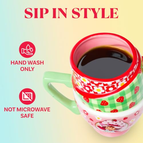 Taza cerámica decorativa Strawberry Shortcake 20oz miniatura 3