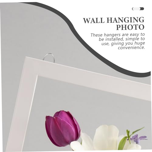 Image of TEHAUX 20pcs Multi-Function Picture Hangers for Easy Wall Mounting Photo Frame Hooks for Art Mirrors and Projects Strong and Sturdy Hanging Hardware