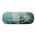 Ocean Water Wave Science Nature Picture Glasses Case Eyeglasses Hard Shell Storage Spectacle Box