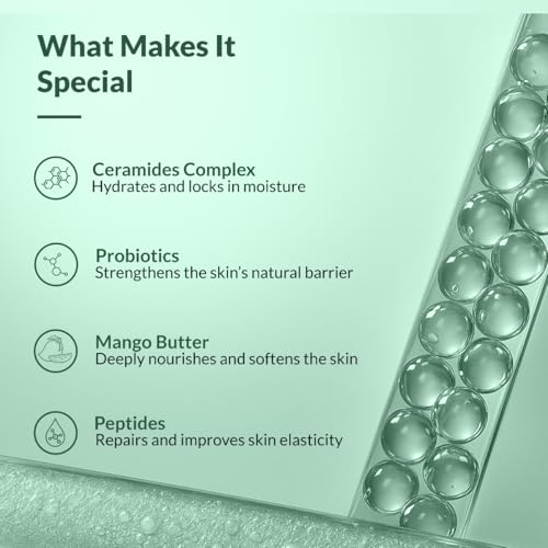 Image of Fixderma Dewrav Ceramide Moisturizer with Peptide & Mango Butter | Restores Skin Barrier | Face Moisturizer for Women & Men | For All Skin Type - 50gm