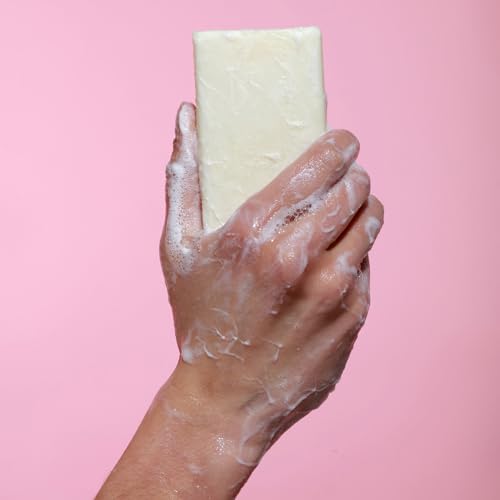 Image of Dr. Natural Castile Bar Soap - Multipurpose Soap Bar with Anti-Acne Properties - For Face, Body and Hair - Sensitive Skin Body Wash - Lavender - 2 pcs