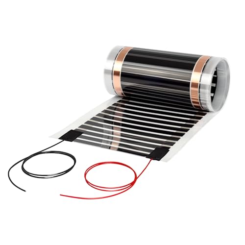 Mi-Heat 1m Infrarot Heizfolie 24V 220W/m² elektrische...