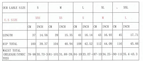 Fanhang Short de praia feminino de secagem rápida FPS 50+ com estampa ativa, Red(g006), X-Small