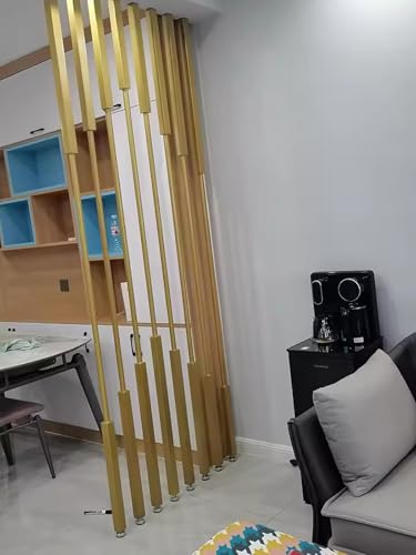 Cloison murale en métal lot de 8 de 1,5m pour séparateur de pièce moderne - 2