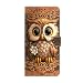 Skyhewen for Samsung Galaxy A12 4G Case, Shockproof Slim PU Leather with Art Pattern, Flip Wallet Case with [Card Slots] [Kickstand] [Magnetic Clasp] for Samsung Galaxy A12 5G, Red Owl