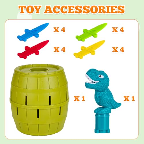 Pop-Up Dinosaur Pirate Juego de Mesa para Niños 3+ miniatura 2