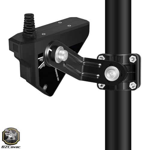 Image of Perspective Mode Mount for Garmin Panoptix LVS32 Transducer - Compatible with GPSMAP and ECHOMAP Chartplotters, 010-12970-00 LVS32 Transducer Pole Mount