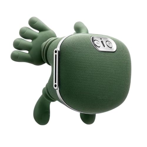 MOMENT Electric Neck Massager with Heat Shiatsu Neck and Shoulder Deep Tissue Massage Bionic Heated with 4D Kneading Rechargeable Simulated Human Hand Design for Cervical Pain Relief (Green)