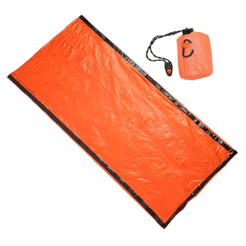 FOYTOKI Survival Bag Compact Pe Aluminum Film Sleep Bag Liner for Adults Emergency Outdoor Adventures