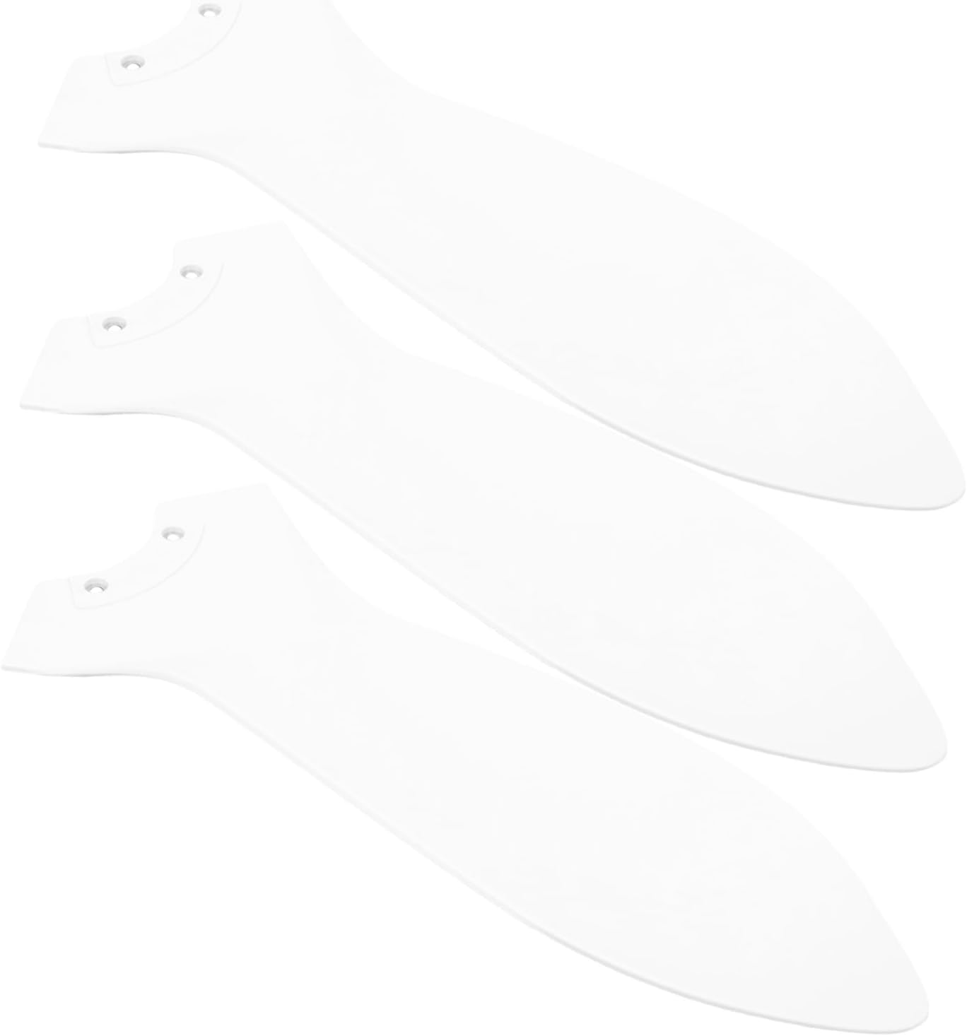 Uonlytech 3pcs Ceiling Fan Replacement Blades Durable Blades for Quiet Operation and Stable Performance Compatible with Floor Standing Pedestal Fans for Home Improvements
