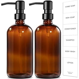 GMISUN Amber Glass Soap...