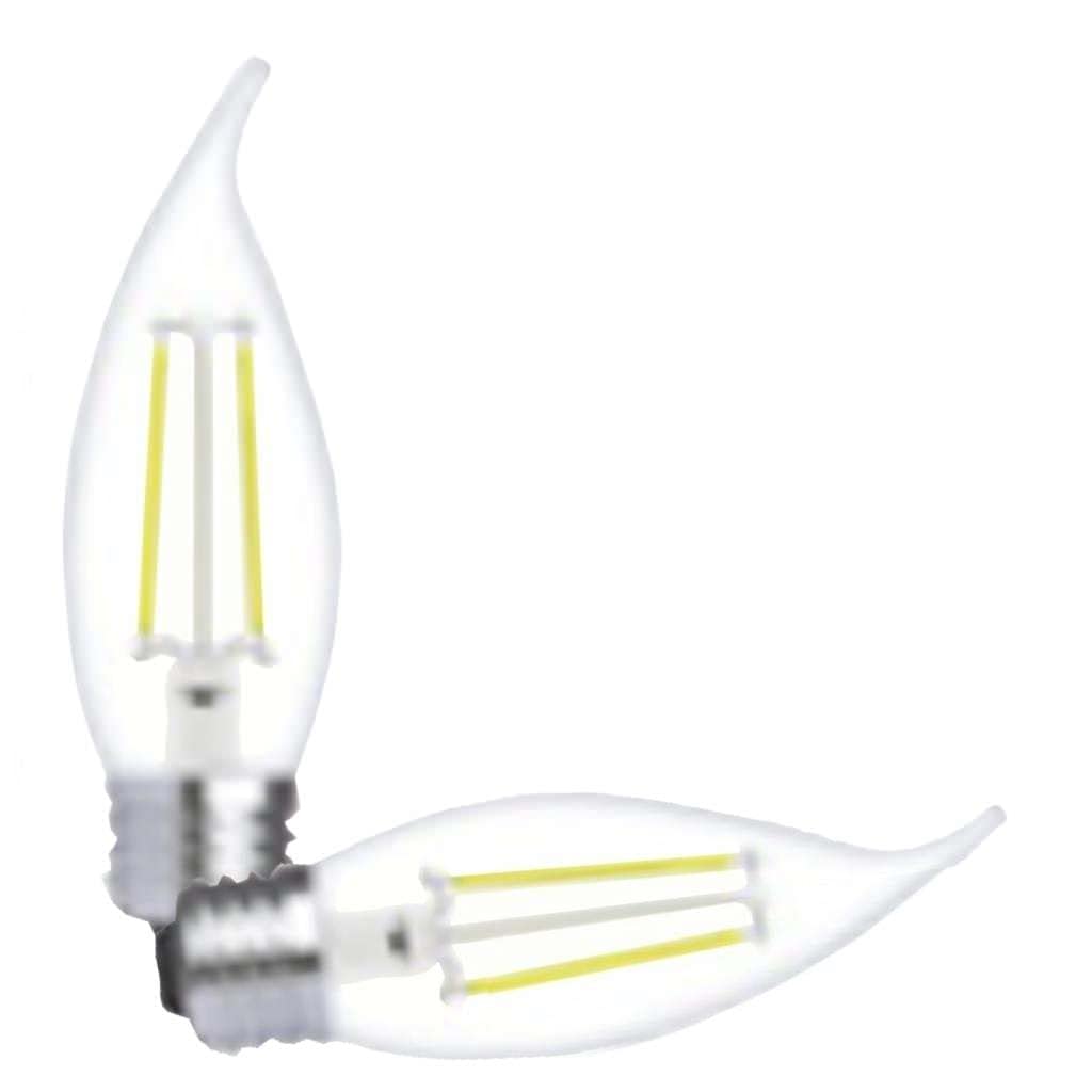 GE 37416 - LED4DFCAM-GW2P Candle Tip LED Light Bulb