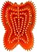Epona Wondrous Butterfly Groomer Horse Grooming Tool (Orange)