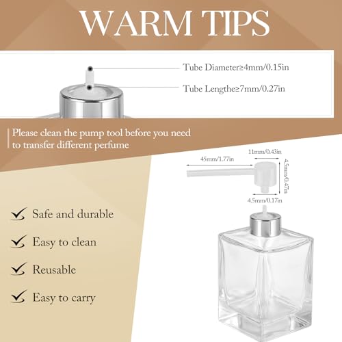 simarro 21Pcs Refillable Perfume Atomizer, 10 ml Mini Spray Bottle Portable Fine Mist Sprayer Bottles Empty Dispenser for Travel Outgoing3