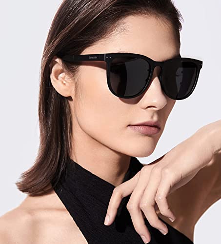 Image of BENEUNDER Polarized Sunglasses for Men Women, Ultra Lightweight Folding Sunglasses with Organizer