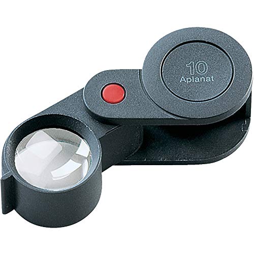 ESCHENBACH Loupe for Inspection Folding Plastic Magnifier Magnification 10 Times 1182-10