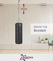 Deckenhaken mit Schwingfeder für Hängesessel, 450kg 360° Boxsack Halterung – Ansicht 8