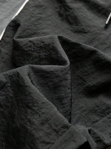 ZAFUL Men's Parachute Pants Baggy Color Block Y2k Drawstring Dance Track Trousers Seatpant3