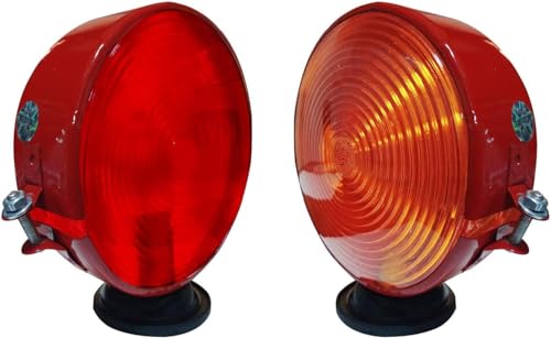 Indicateur de sucette Butler 1518 avec boîtier rouge pour tracteurs Ford et Leyland