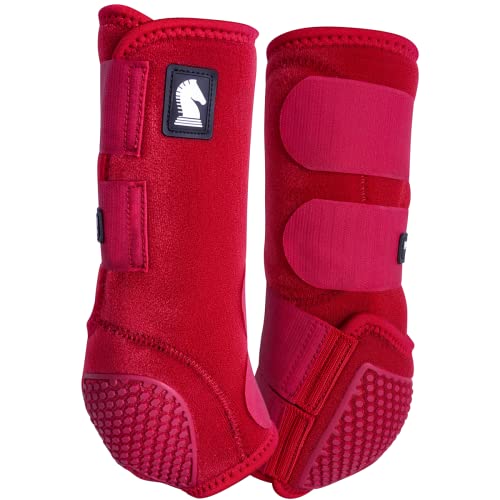 Image of Classic Equine Legacy2 Support Boots, Front and Hind