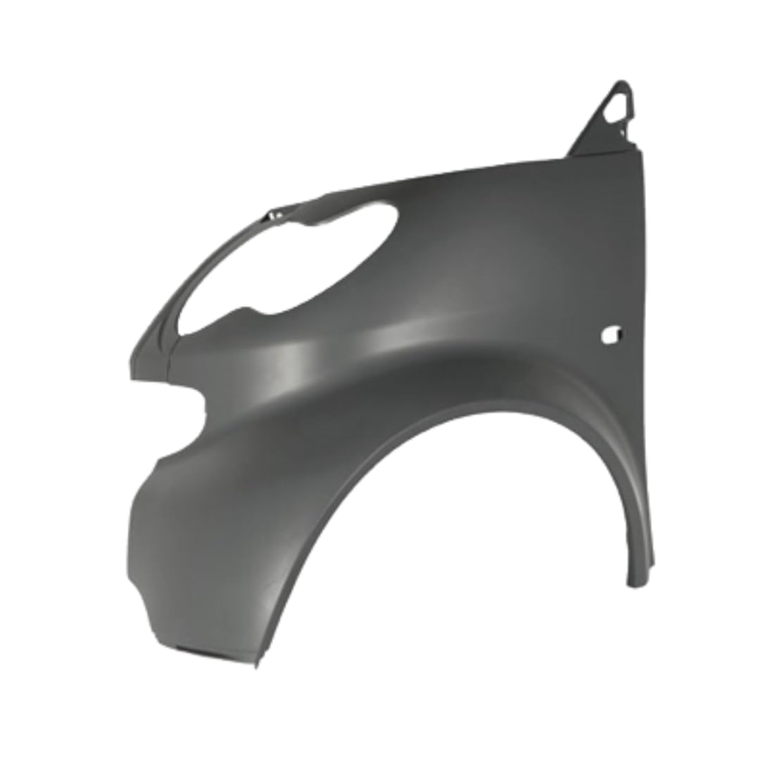 Generico Parafango anteriore sinistro SX lato guidatore per Smart Fortwo Coupé (1998-2007), Plastica, Nero, Compatibile con Automobile