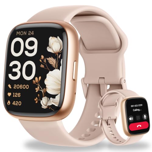 LODIMEKE Smart Watch, Alexa Built-in, Answer/Make Calls 44mm Smartwatch Women Men, 1.83' Sports...