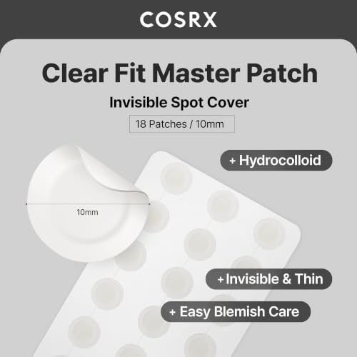 COSRX Clear Fit Invisible Master Patch, Ultra-Thin Spot Cover (18 Counts) - image 2