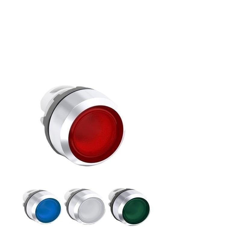 Flat Head with Illuminated Button Operation Head MP1-31G(MP1-31L Blue)