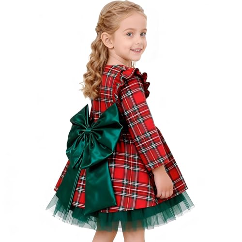TBAMTBW Kleinkind Baby Mädchen Weihnachten Outfit Baby...
