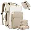LOVEVOOK Mochila de viaje de mano, Caqui-beige-medio Caqui, Mochilas de viaje
