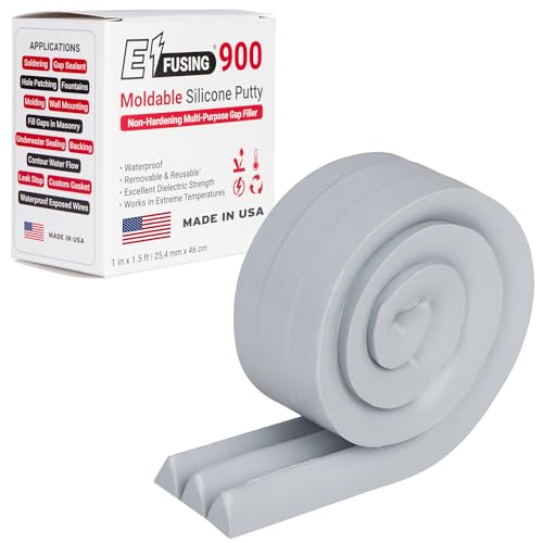 Image of 900 Moldable Silicone Putty - Gray Triangular Shape