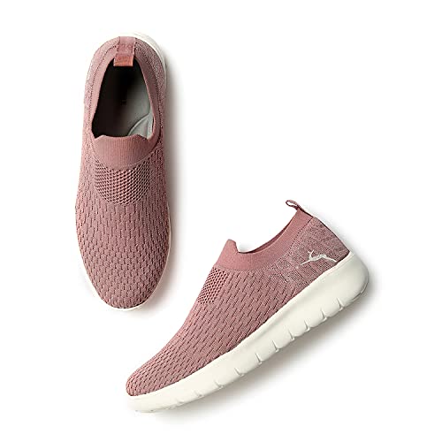 Image of Marc Loire Women's Athleisure Comfortable Knitted Active Wear Slip-On Casual Shoes