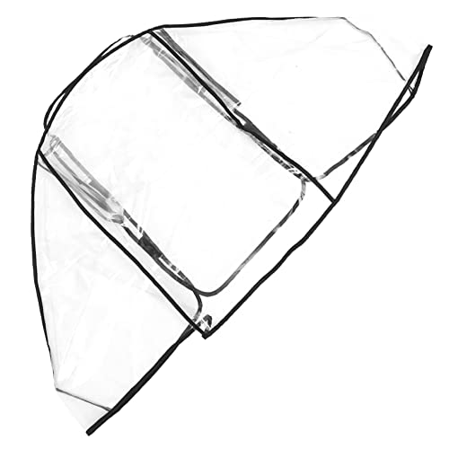 BESTonZON Double Pushchair Rain Cover Large Size Windproof Waterproof Universal for Most Strollers
