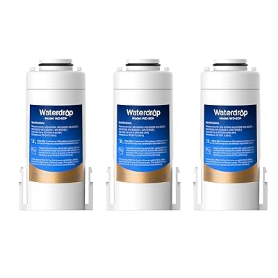 Waterdrop WD-EDF Replacement Filters for Waterdrop Electirc Water Filter Pitcher ????????-????????????????/????????????????/????????????????/????????????????????/????????????????????, 3 Months or 200 Gallons, NSF/ANSI 401&53&42, 3 Filters