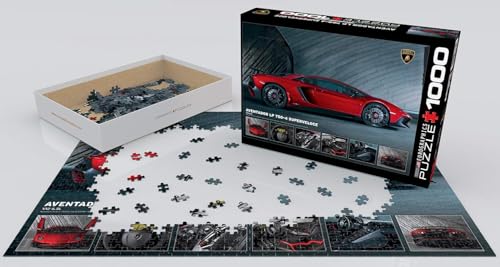 EuroGraphics 6000-0871 „Lamborghini Aventador 7504 SV“ Puzzle (1.000 Teile, Mehrfarbig)