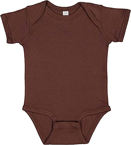 Image of Rabbit Skins Rabbit Skins Baby Bodysuit Girl & Boy | Newborn 0-3 Months to 24 Month Toddler, Snap Easy Closure (4400)
